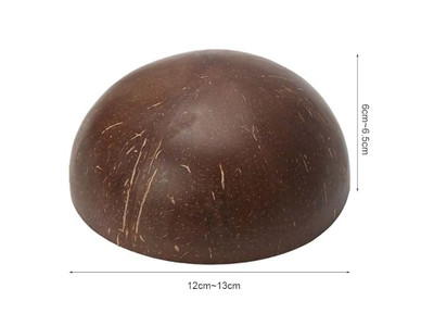 Tigelas de Açaí de Madeira Ecológicas Casca de Coco Pet Cocos Cereal