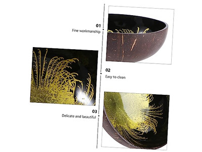 Forros de Banneton Para Tigelas Plástico Cozinha Tigela de Coco e Conjunto de Colher Smoothie