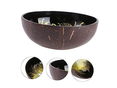 Forros de Banneton Para Tigelas Plástico Cozinha Tigela de Coco e Conjunto de Colher Smoothie