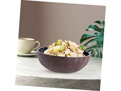 Tigela de Coco Deco Tailândia Ecológica Casca de Acácia de Madeira Biodegradável