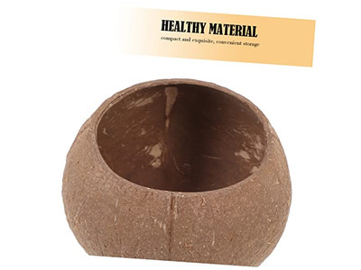 Embalagem por Atacado de Tigela de Coco para Bebida Feita de Conjunto de 2 Tigelas