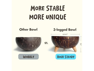 Conjuntos de Tigelas de Coco Laqueadas Conjunto de Colheres Multicolorido Melhor Preço Personalizado