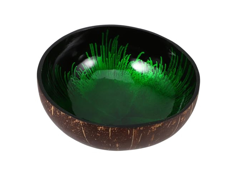 Tigela Natural da Tailândia Conjunto de Salada de Acácia Tigelas Coloridas de Coco Seguras para Alimentos