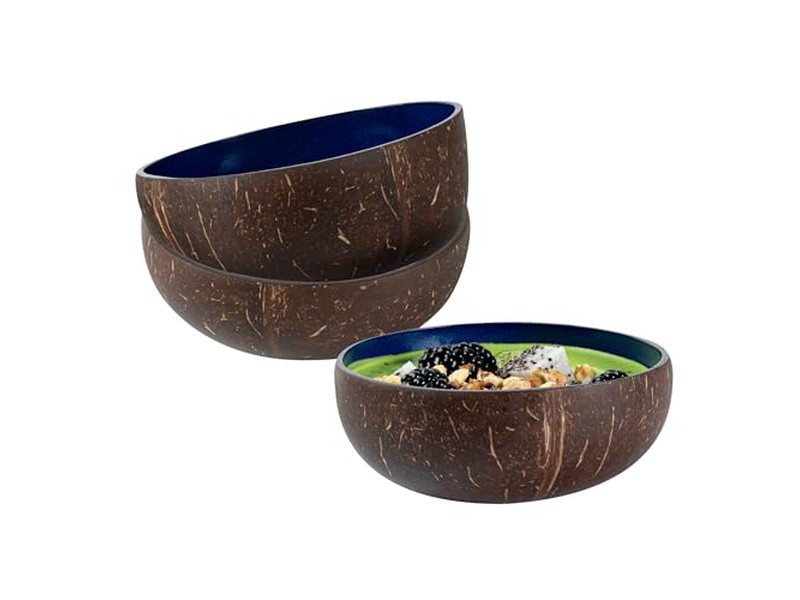 Suprimentos para Fabricação de Velas Tigelas de Madeira Para Velas Feitas à Mão Luxuosa Coco Orgânico