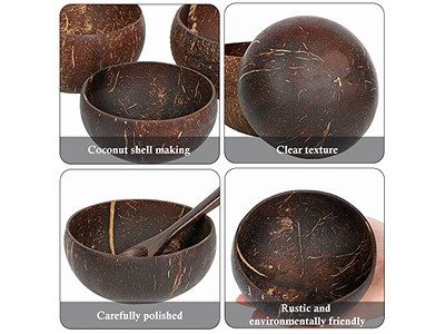 Tigela de Forma Redonda com Velas Aromáticas Casca de Lavanda Tigelas de Madeira Decoração